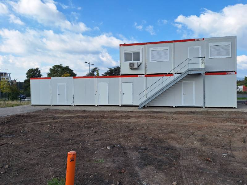 Location de base vie de chantier à Saint-Étienne (42) – AC Assistance