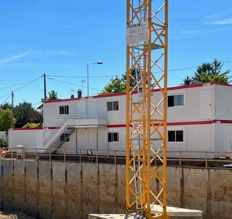 AC LOCATION ASSISTANCE - Chantier d'une base vie en R+1 sur le secteur de Villefranche-sur-Saône