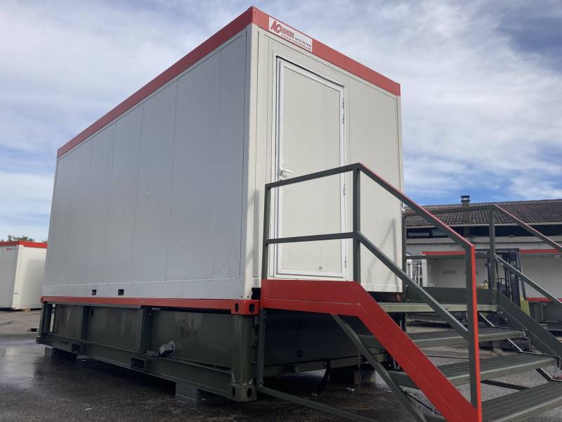 AC LOCATION ASSISTANCE - Location de grandes fosses septiques hors-sol autonomes sous bungalows en région Rhône-Alpes