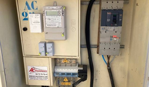 AC LOCATION ASSISTANCE - Location d’une armoire de comptage tarif jaune à puissance réglable en Rhône-Alpes